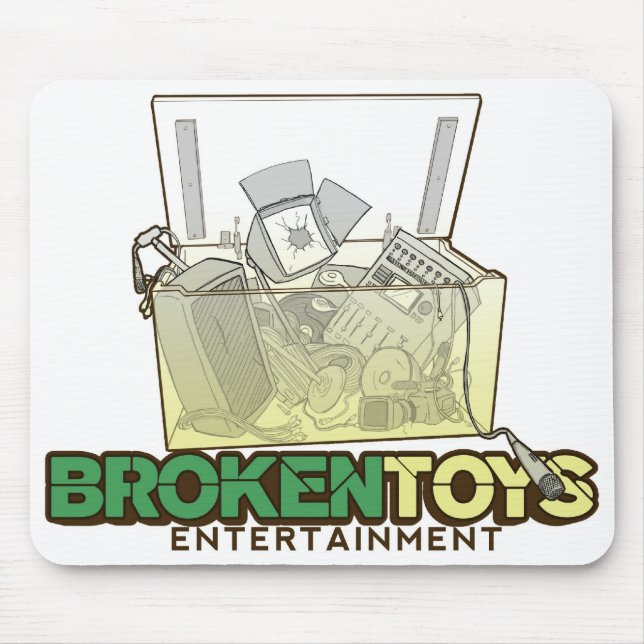 Broken Toys Mouse pad (Front)