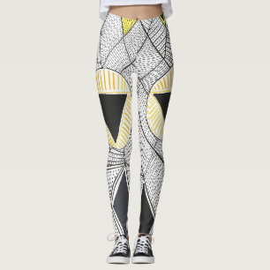 Broken Tribal Girl Leggings