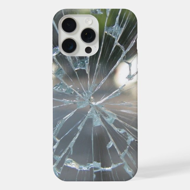 broken window iPhone case (Back)
