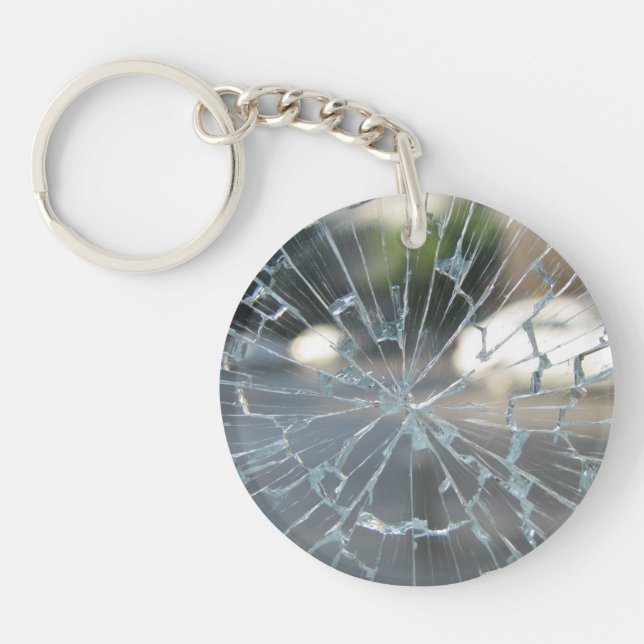 broken window keychain (Front)
