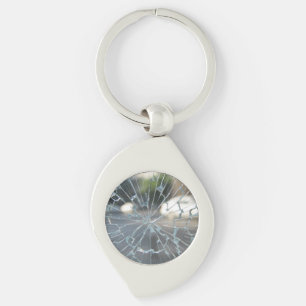broken window keychain