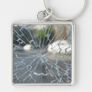broken window keychain