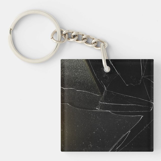 BROKEN WINDOW KEYCHAIN (Front)
