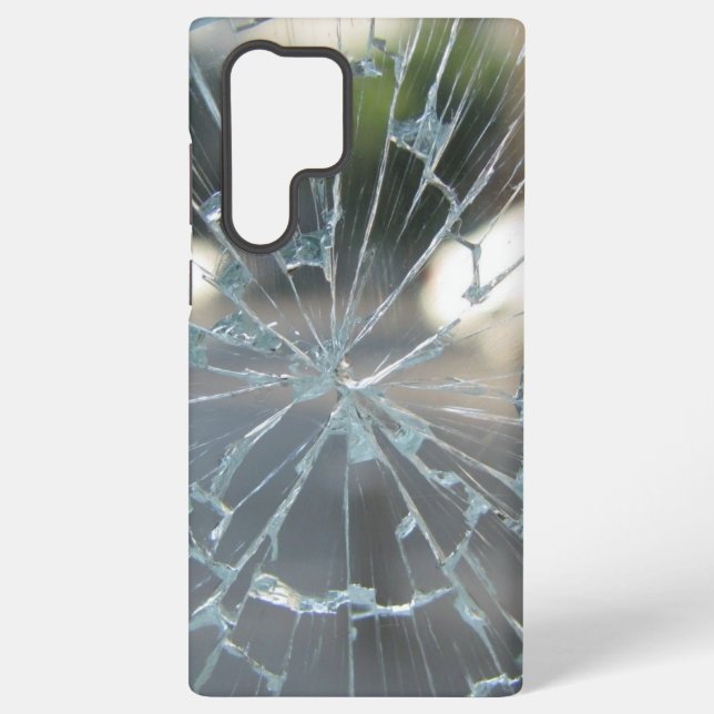 broken window samsung galaxy s22 ultra case (Back)