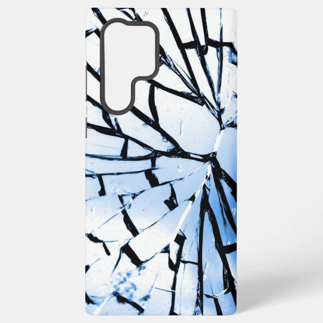 broken window samsung galaxy s22 ultra case (Back)