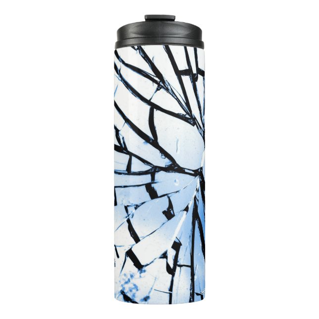 broken window thermal tumbler (Front)