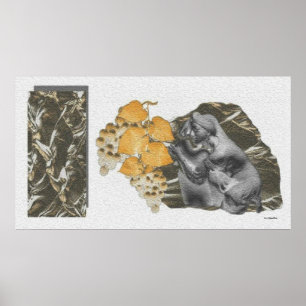 Broken Wine Pot Poster