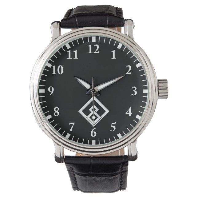 Broken wooded measure watch (Front)