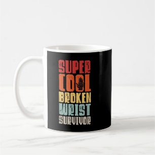 Broken Wrist Survivor Hand Injury Recovery Arm Sur Coffee Mug