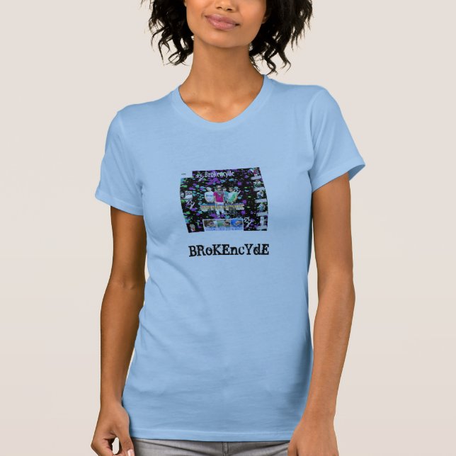 brokencyde, BRoKEncYdE T-Shirt (Front)