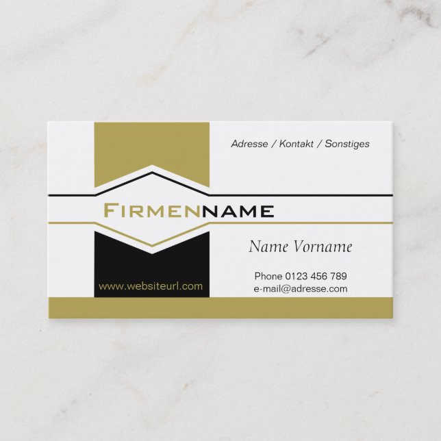 broker business card (Front)
