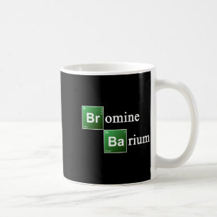 Bromine And Barium Periodic Table Chemistry Elemen Coffee Mug