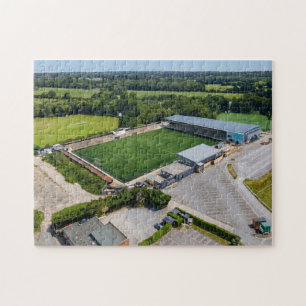 Bromley FC Hayes Lane Stadium Aerial View Jigsaw Puzzle