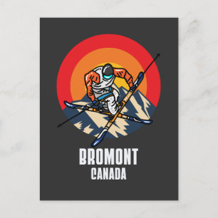 Bromont Ski Resort Quebec Canada Postcard