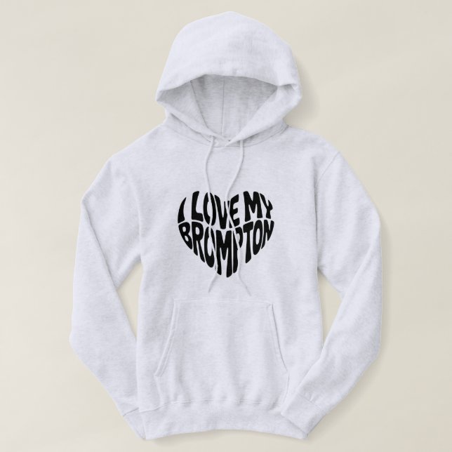 Brompton Cycling Hoodie (Design Front)