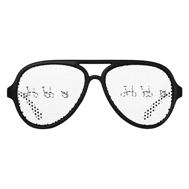 Brompton Folding Bike Bicycle Aviator Sunglasses (Front)