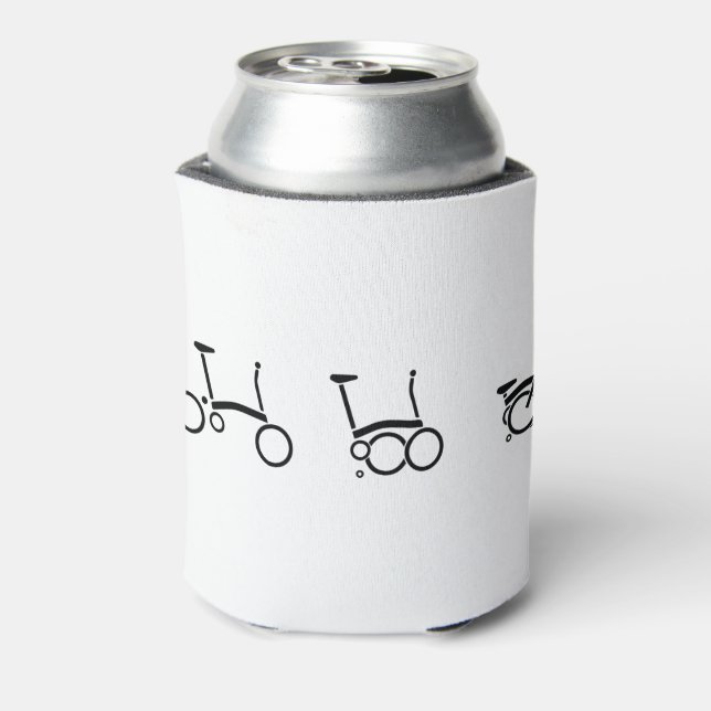 Brompton Folding Bike Bicycle Can Cooler (Can Back)