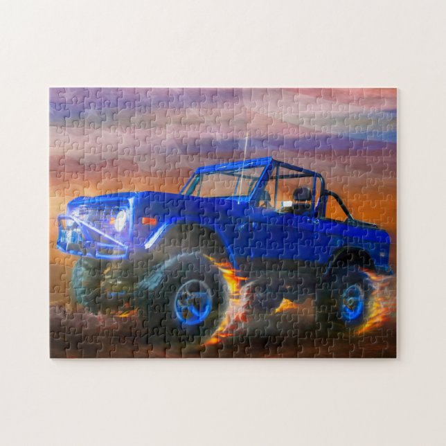 Bronco 4X4 OFF ROAD RAGER Jigsaw Puzzle (Horizontal)