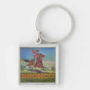 'Bronco Oranges', c.1900 (colour litho) Keychain