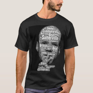 Bronski Beat Typeface in black and white Classic T T-Shirt