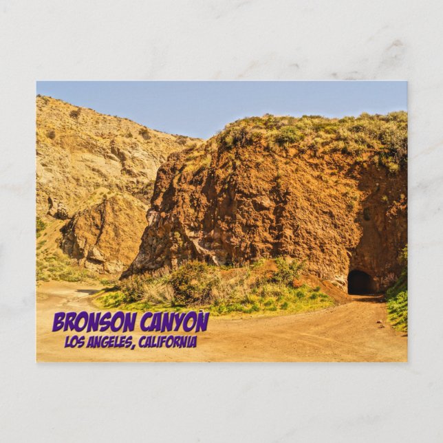 Bronson Canyon Los Angeles California Postcard (Front)