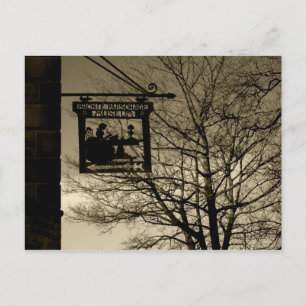 Bronte Parsonage Haworth - post card