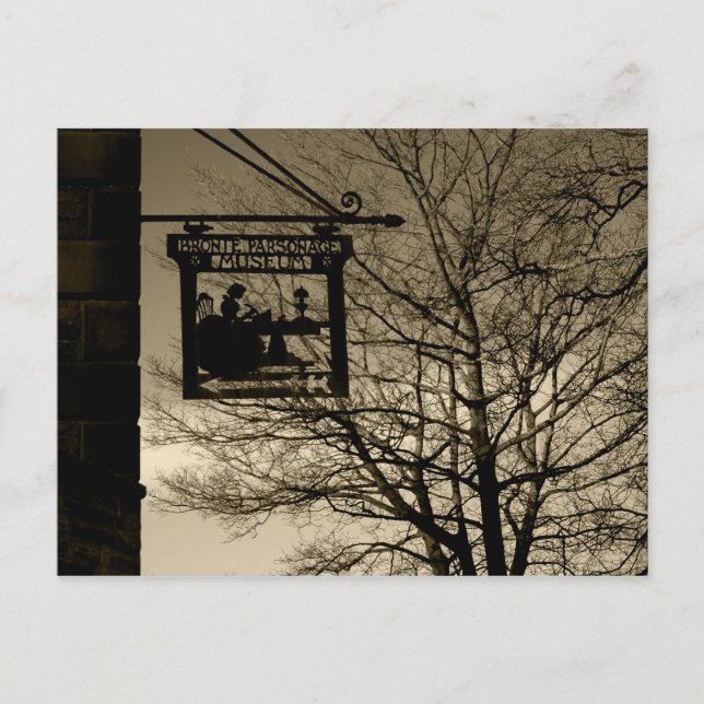 Bronte Parsonage Haworth - post card (Front)