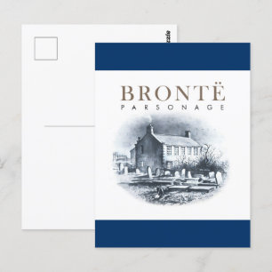 Bronte Parsonage Home of the Brontes Postcard