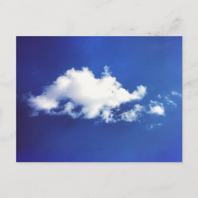 Brontosauras Cloud Postcard (Front)