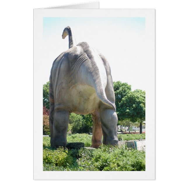 Brontosaurus dinosaure (Devant)