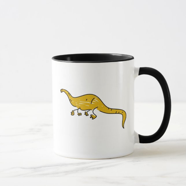 brontosaurus mug (Right)