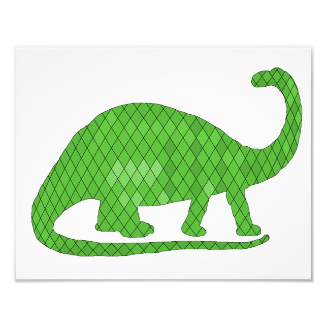 brontosaurus photo print (Front)
