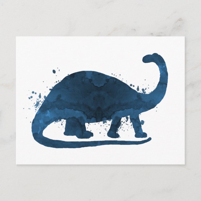 brontosaurus postcard (Front)