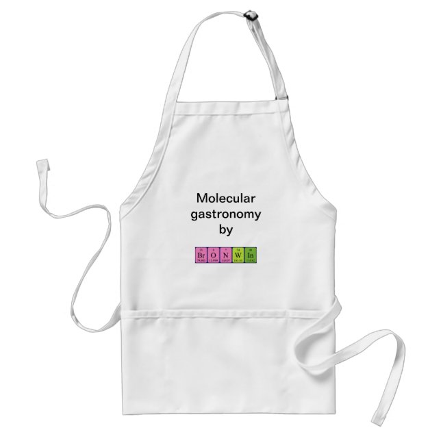 Bronwin periodic table name apron (Front)