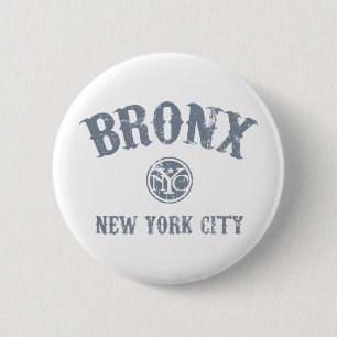 *Bronx 2 Inch Round Button