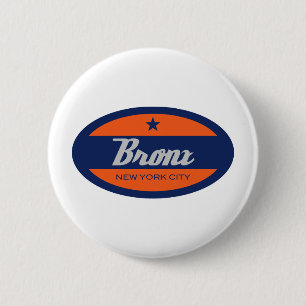 *Bronx 2 Inch Round Button