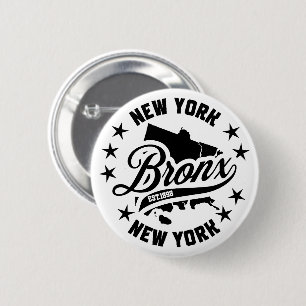 Bronx,New York 2 Inch Round Button