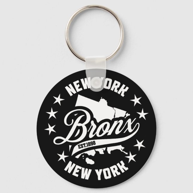 Bronx,New York Keychain (Front)