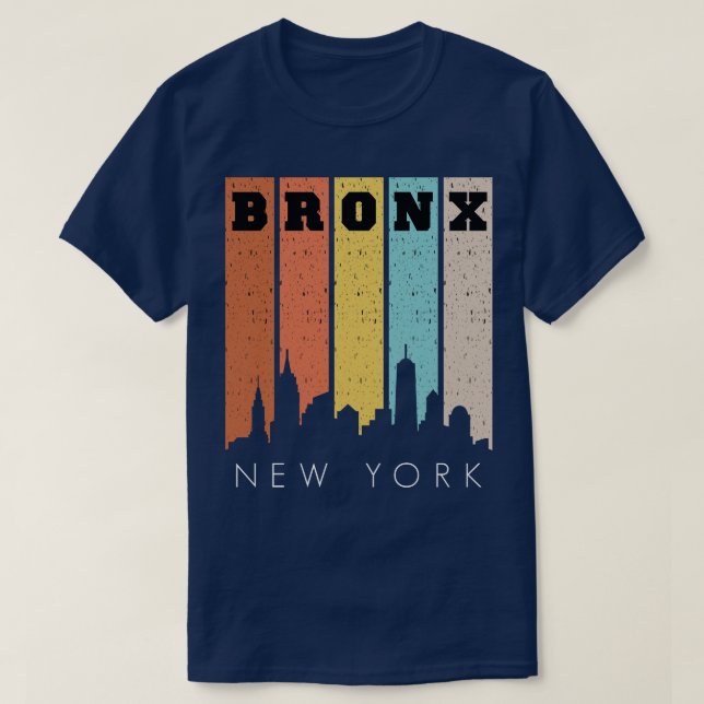 Bronx New York NY T-Shirt (Design Front)