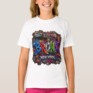 Bronx New York Urban Graffiti Street Art T-Shirt