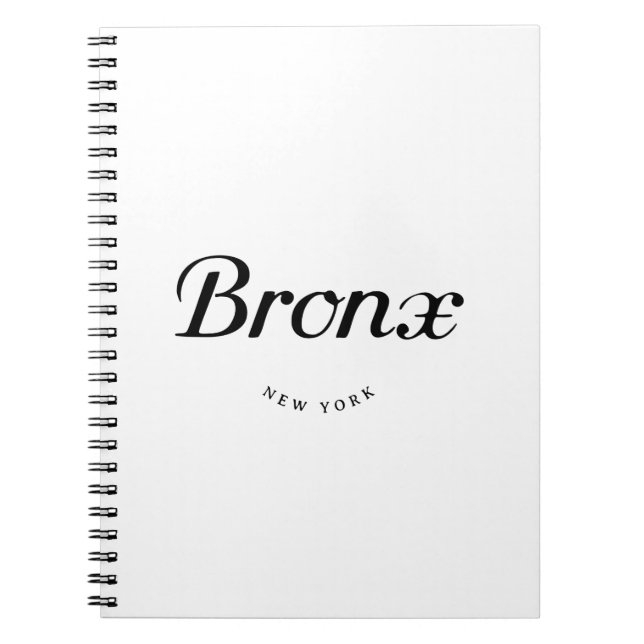 Bronx NY Notebook (Front)