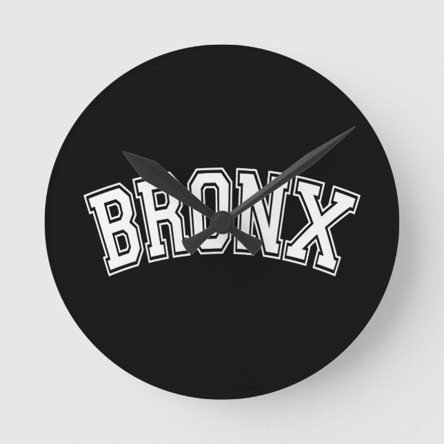 BRONX ROUND CLOCK (Front)