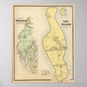 Bronx Westchester County New York Poster