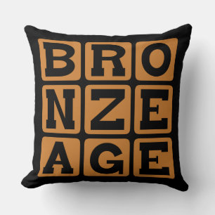 Bronze Age, Era of Human Innovation Throw Pillow