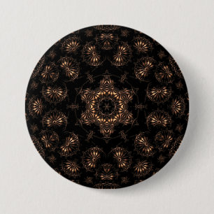 Bronze Age Mandala 3 Inch Round Button
