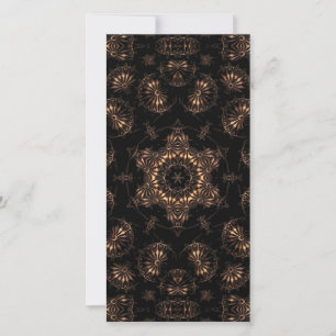 Bronze Age Mandala Holiday Card