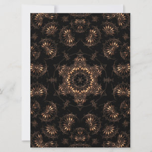 Bronze Age Mandala  Invitation