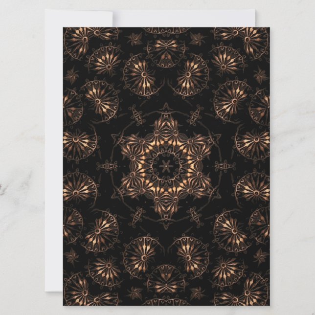 Bronze Age Mandala  Invitation (Front)