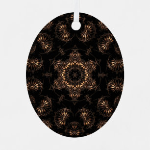Bronze Age Mandala Metal Ornament