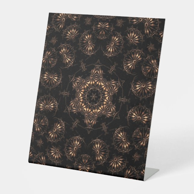 Bronze Age Mandala  Pedestal Sign (Front)